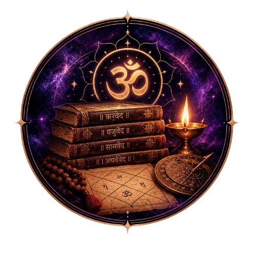Vedic Reading emblem