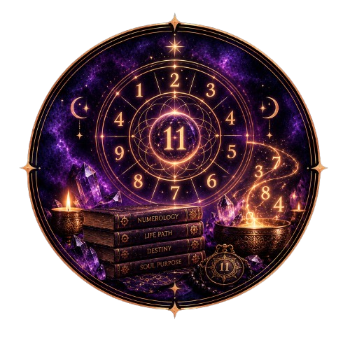 Numerology emblem