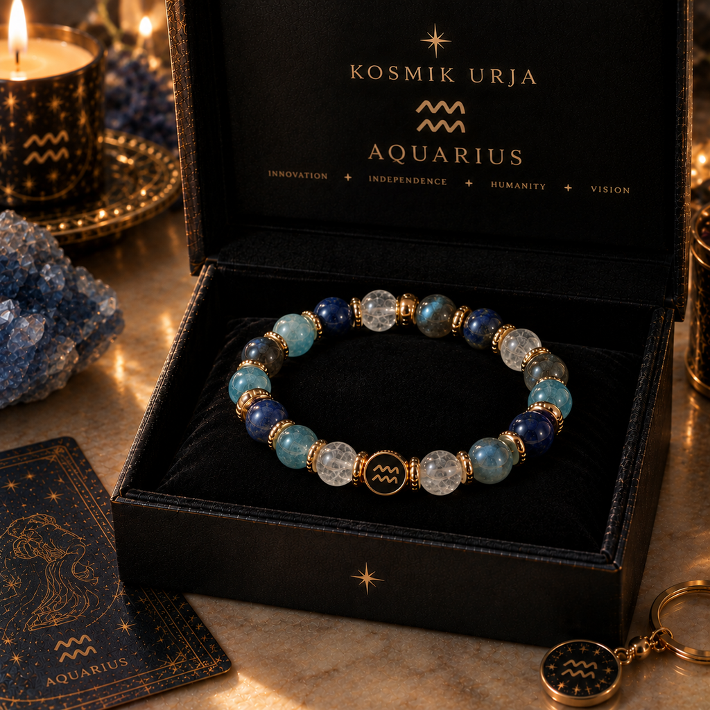 Aquarius Zodiac Bracelet